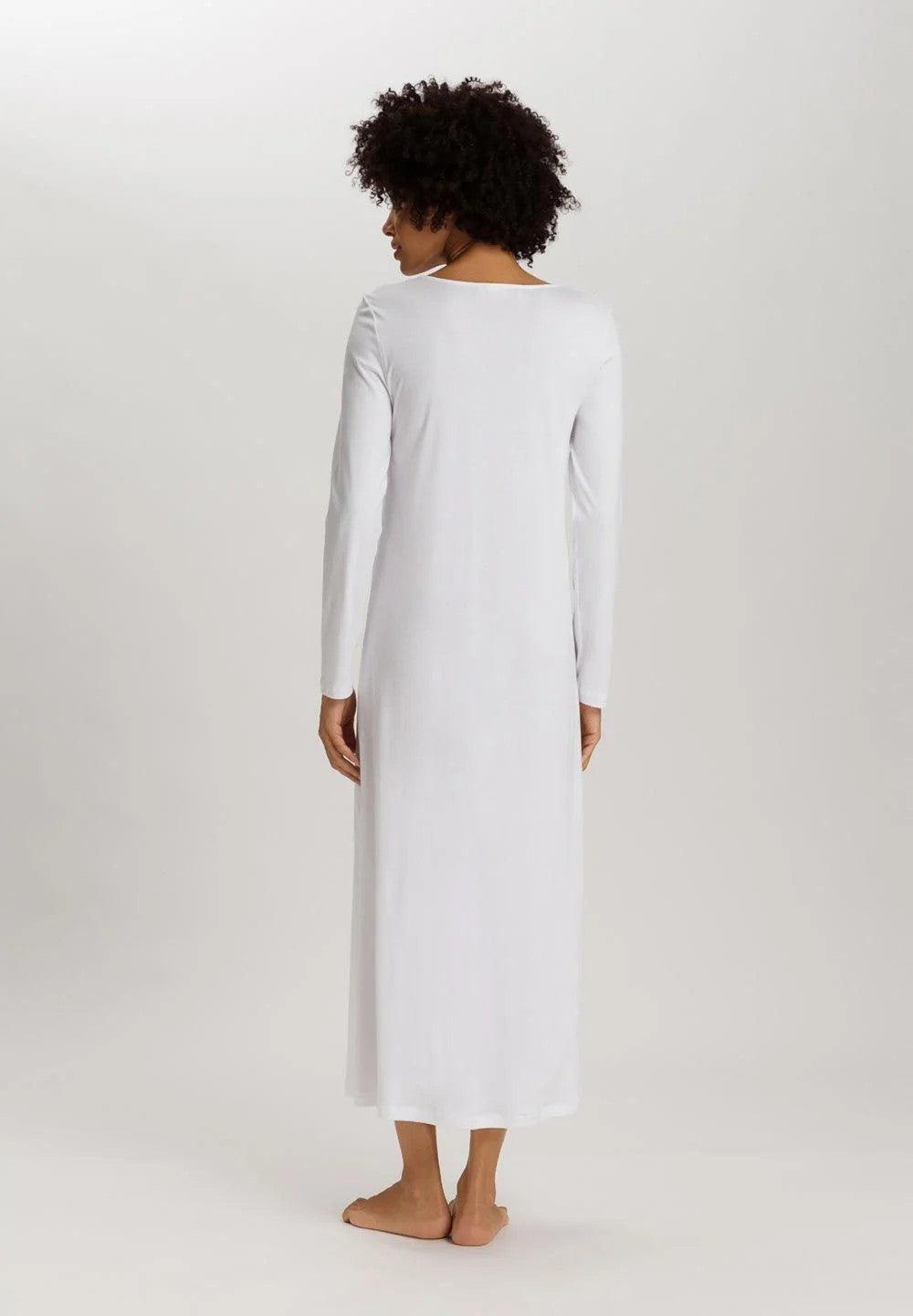 Belina NW Long Sleeve Nightdress 130 cm - White - 2