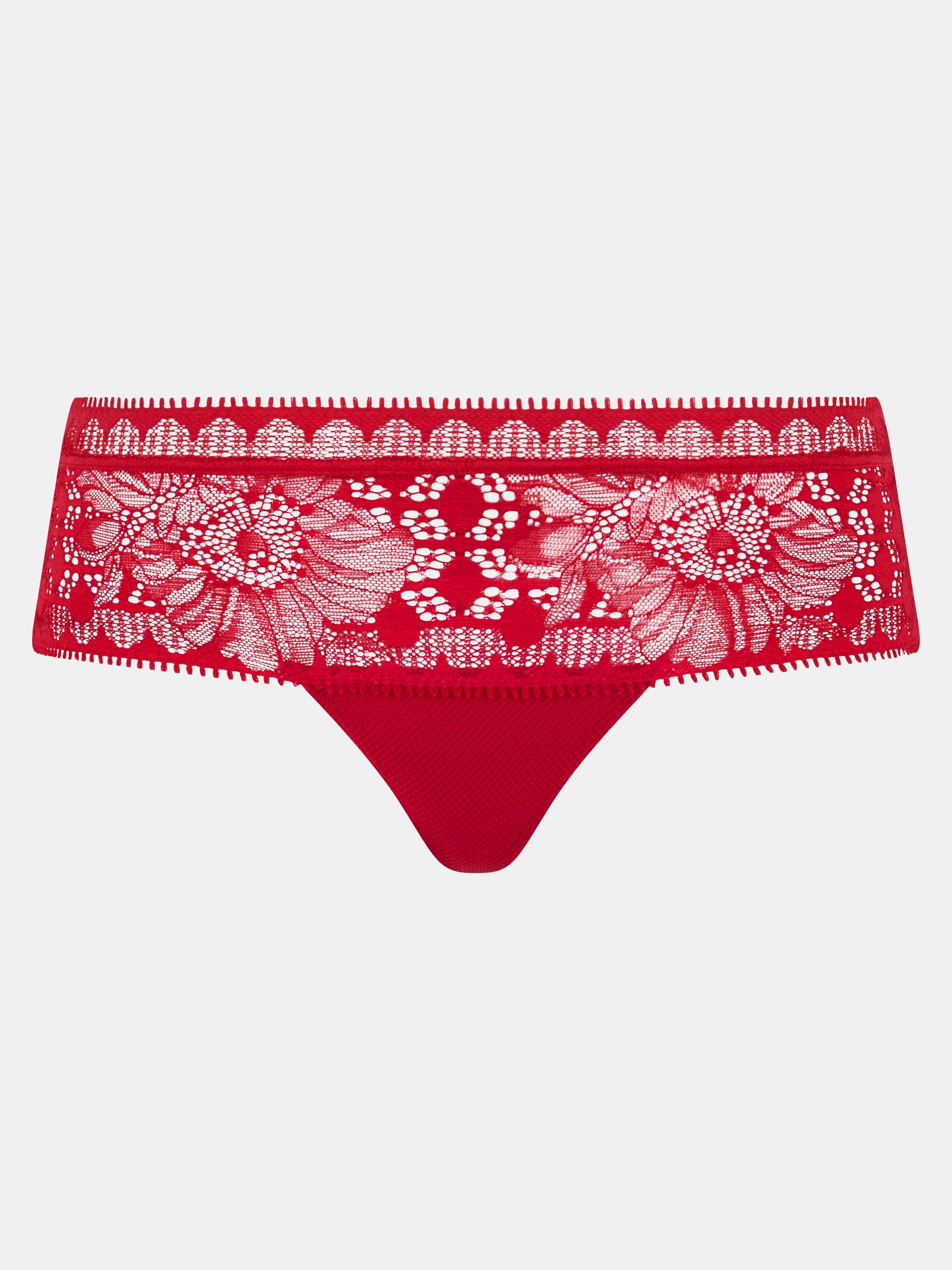 Day To Night Lace Hipster - Red - 4