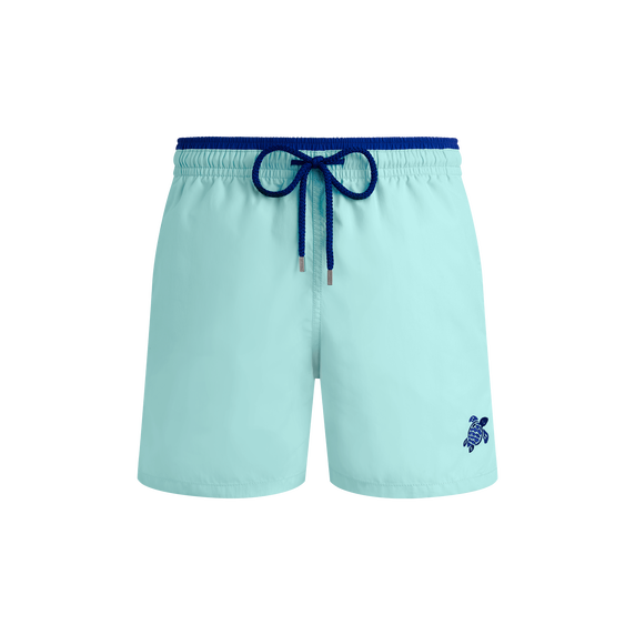 Men Swim Shorts Bicolor - Light Blue - 4