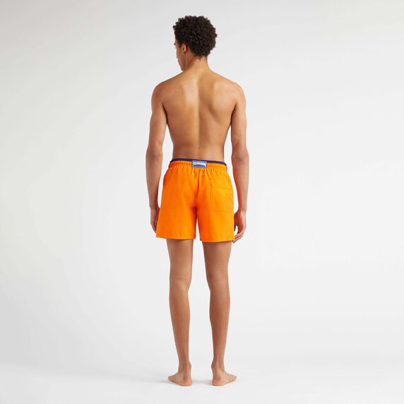 Men Swim Shorts Bicolor - Orange - 2
