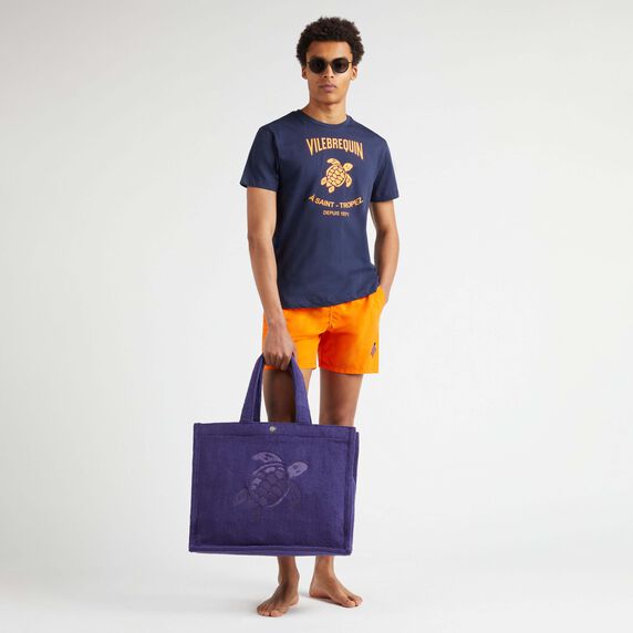 Men Swim Shorts Bicolor - Orange - 3