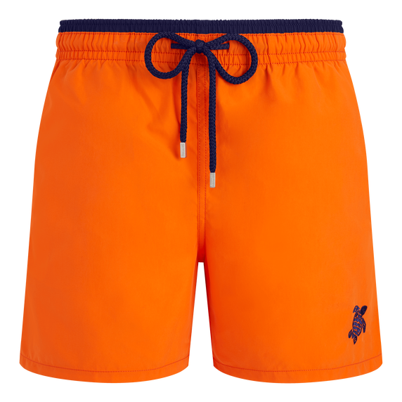 Men Swim Shorts Bicolor - Orange - 4