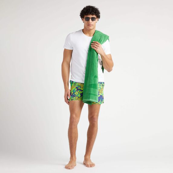 Men Swim Shorts Monoi Turtles - Green - 3