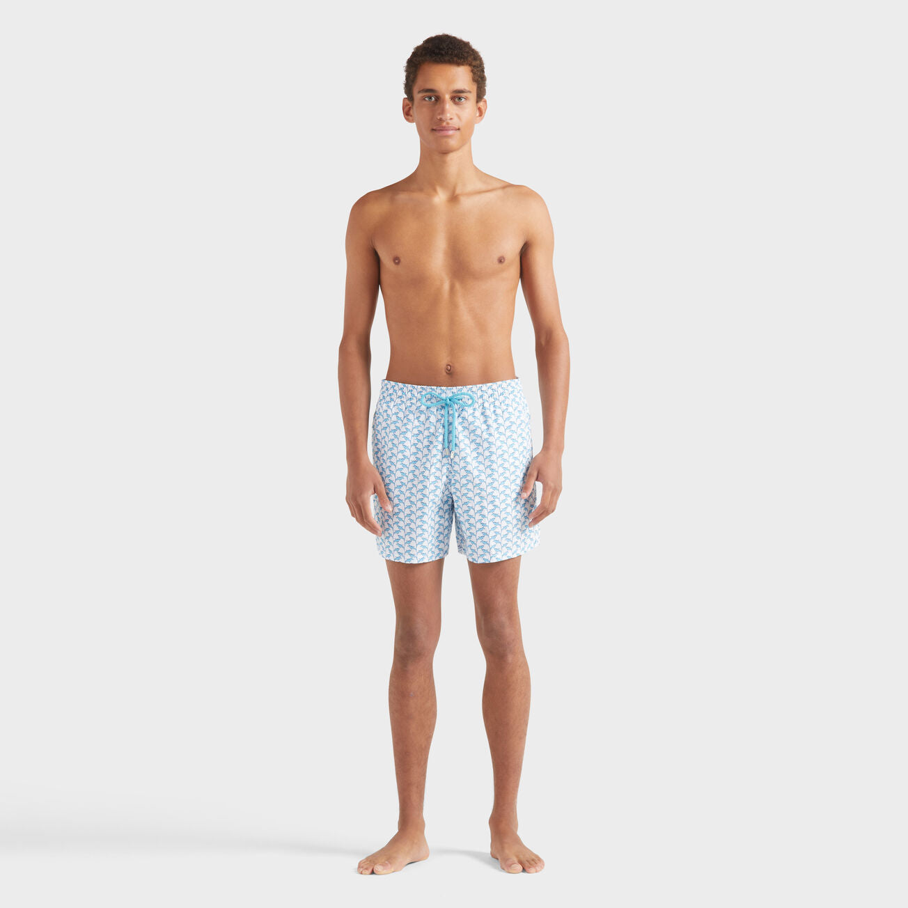 Men Swim Shorts Net Sharks - 1