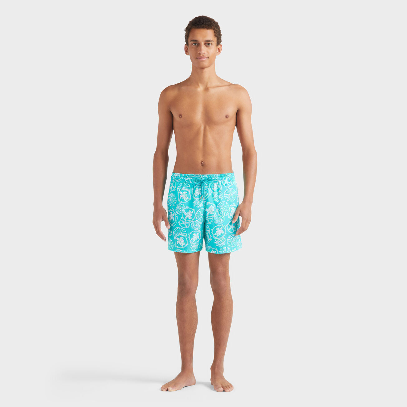 Men Swim Shorts Oursins Bicolores - 1