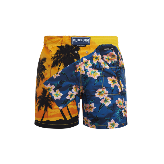 Men Swim Shorts Hawaiian Mix - VBQ x Palm Angels - 5