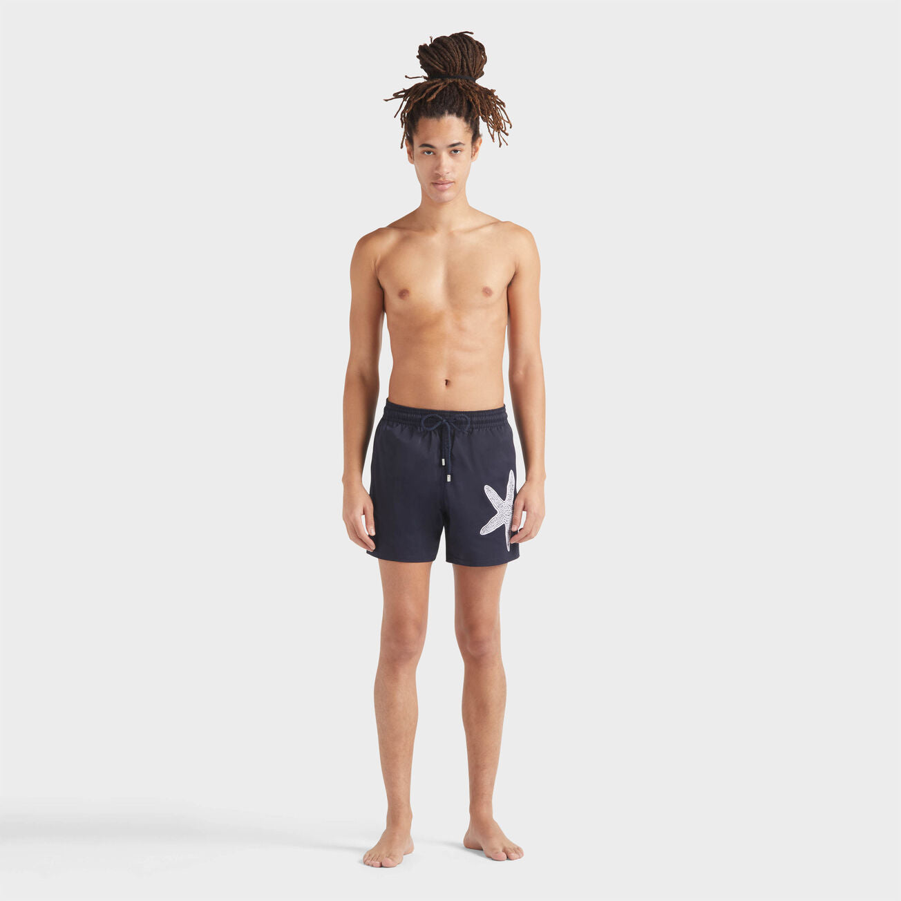 Men Stretch Short Swim Shorts Placed Starlette - 1