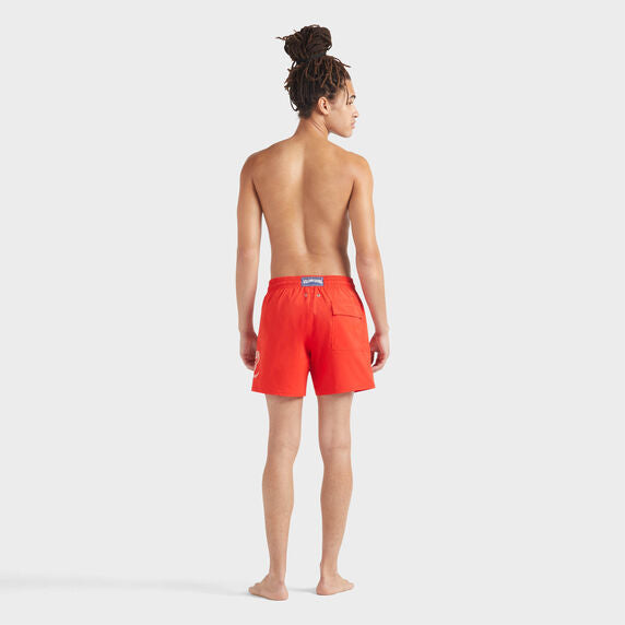 Men Stretch Short Swim Shorts Placed Poulpe - 2