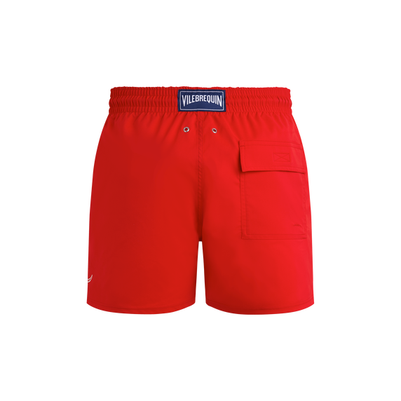 Men Stretch Short Swim Shorts Placed Poulpe - 5