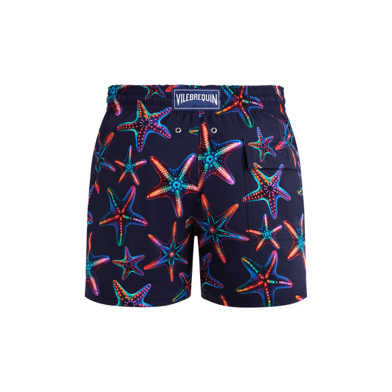 Men Stretch Short Swim Shorts Disco Stars - 5