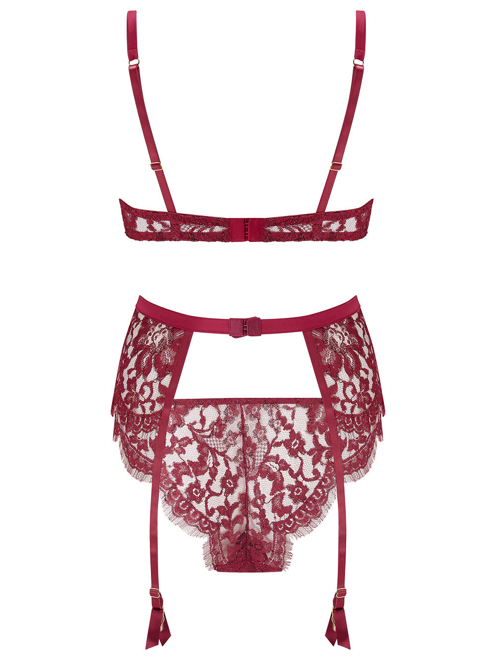 Coco de Mer Naraya Suspender Belt - 3