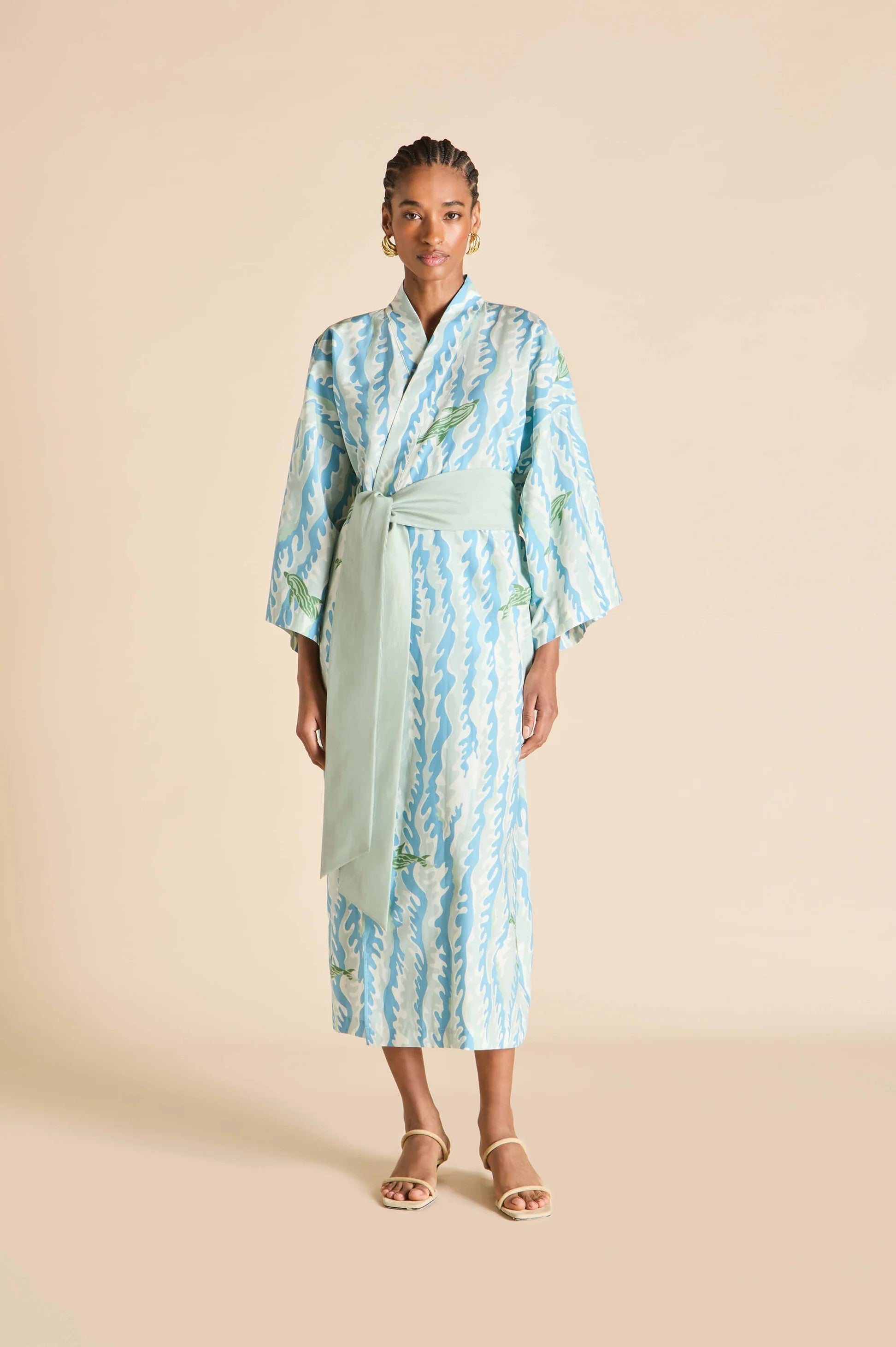Amaya Sirena Blue Wave Robe - 1