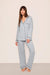 Gisele TENCEL™ Modal Long PJ Set - Gray - 1