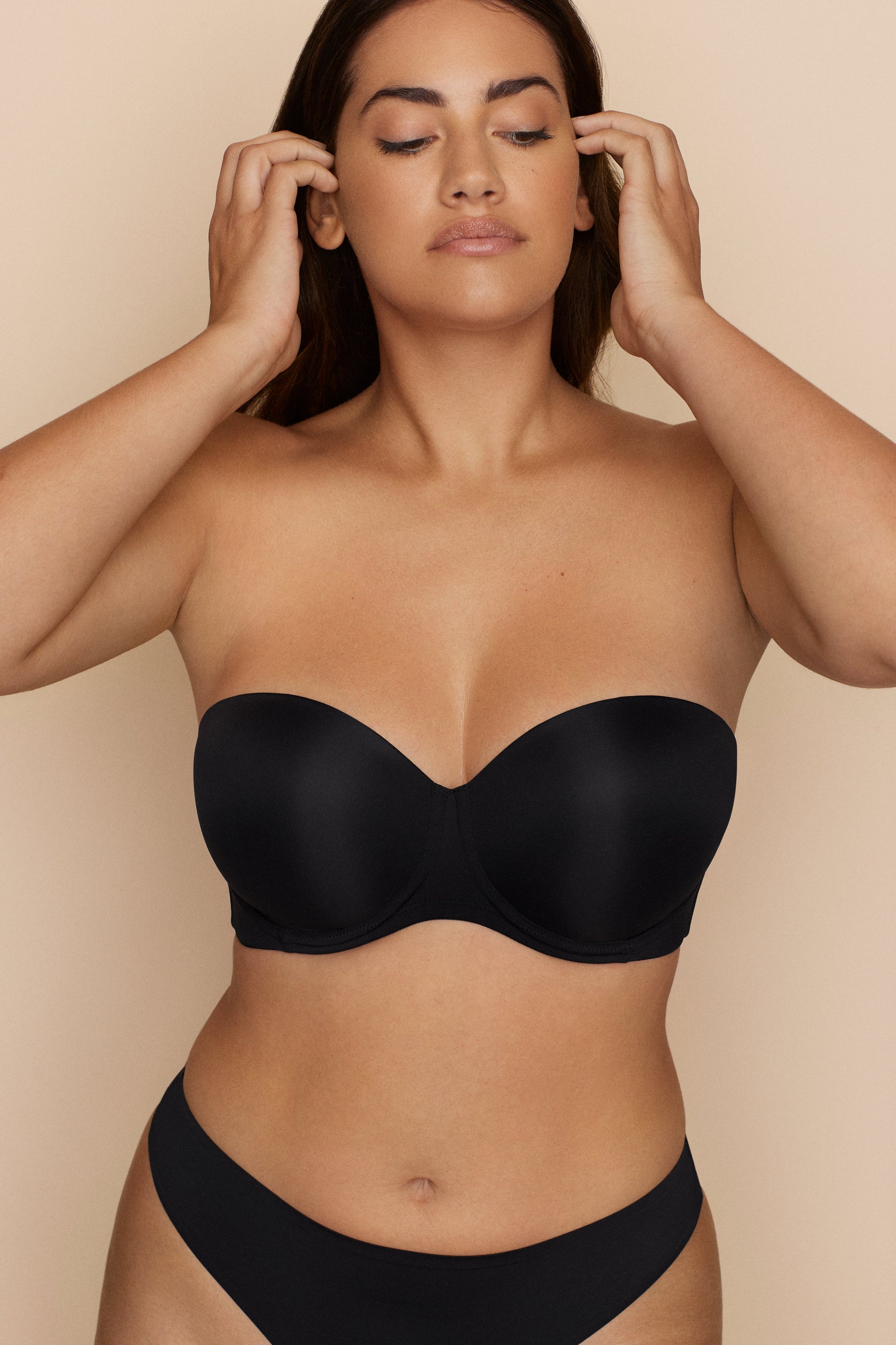 PrimaDonna Figuras Padded Bra Strapless - Black