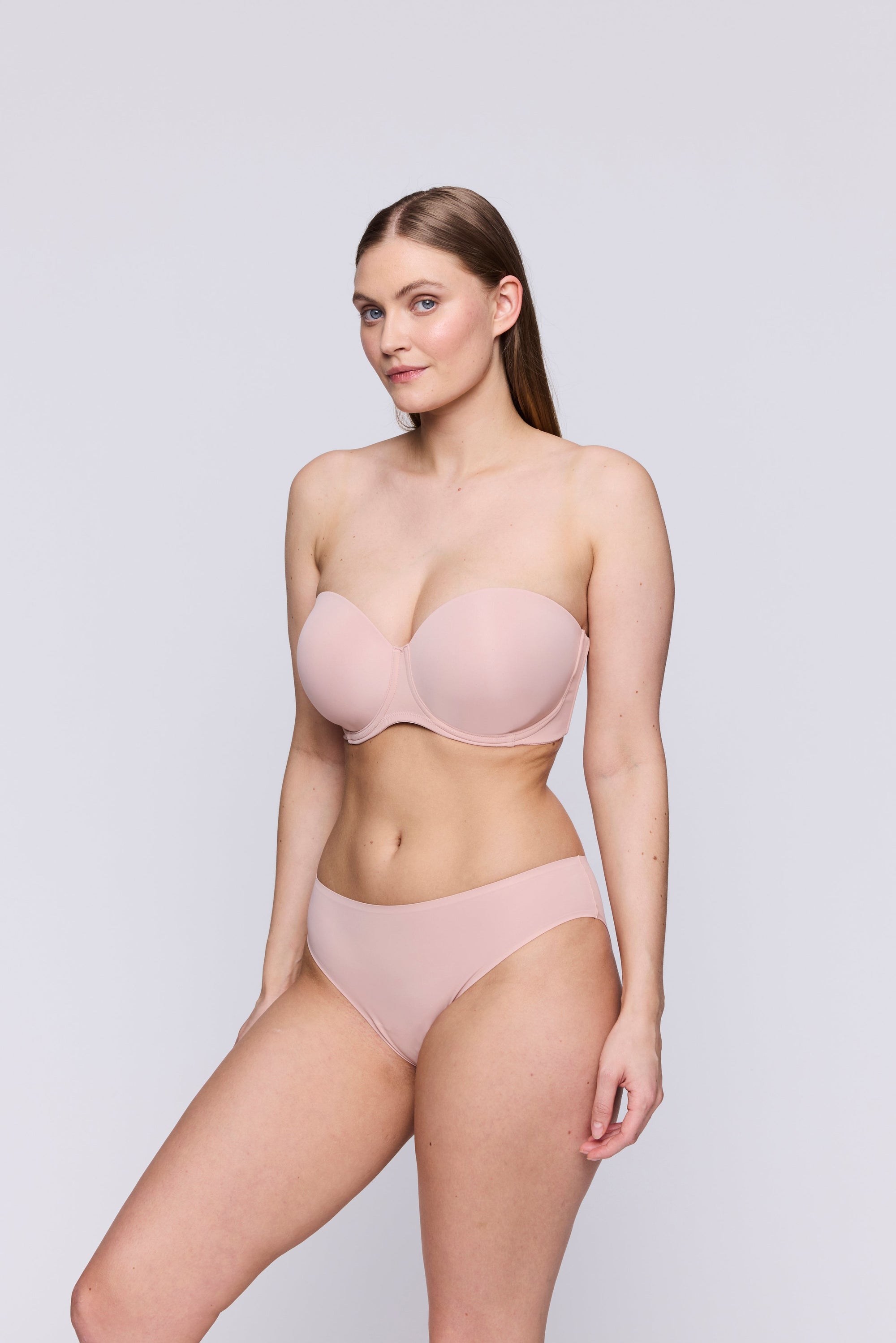 PrimaDonna Figuras Padded Bra Strapless - Powder Rose