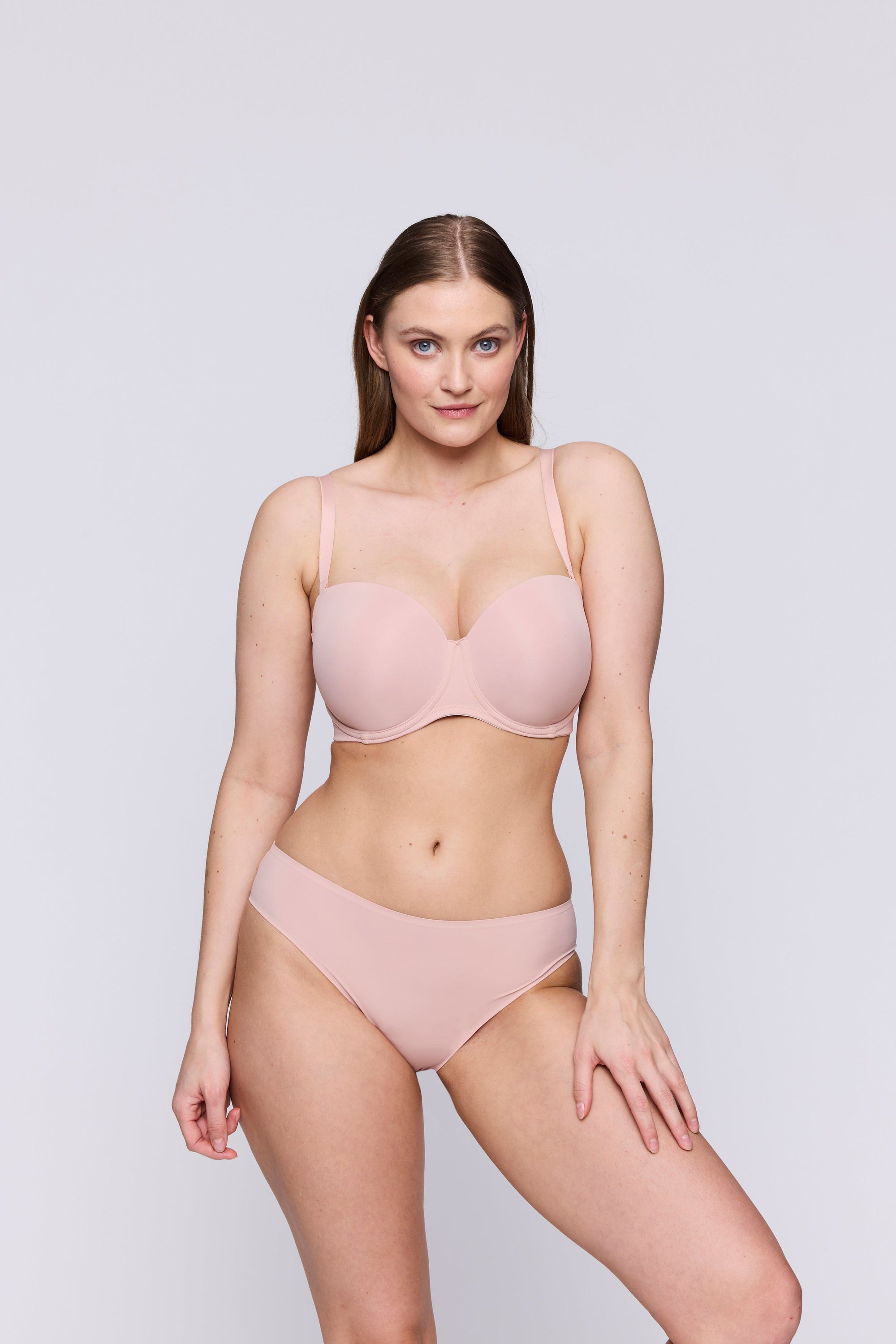 PrimaDonna Figuras Padded Bra Strapless - Powder Rose