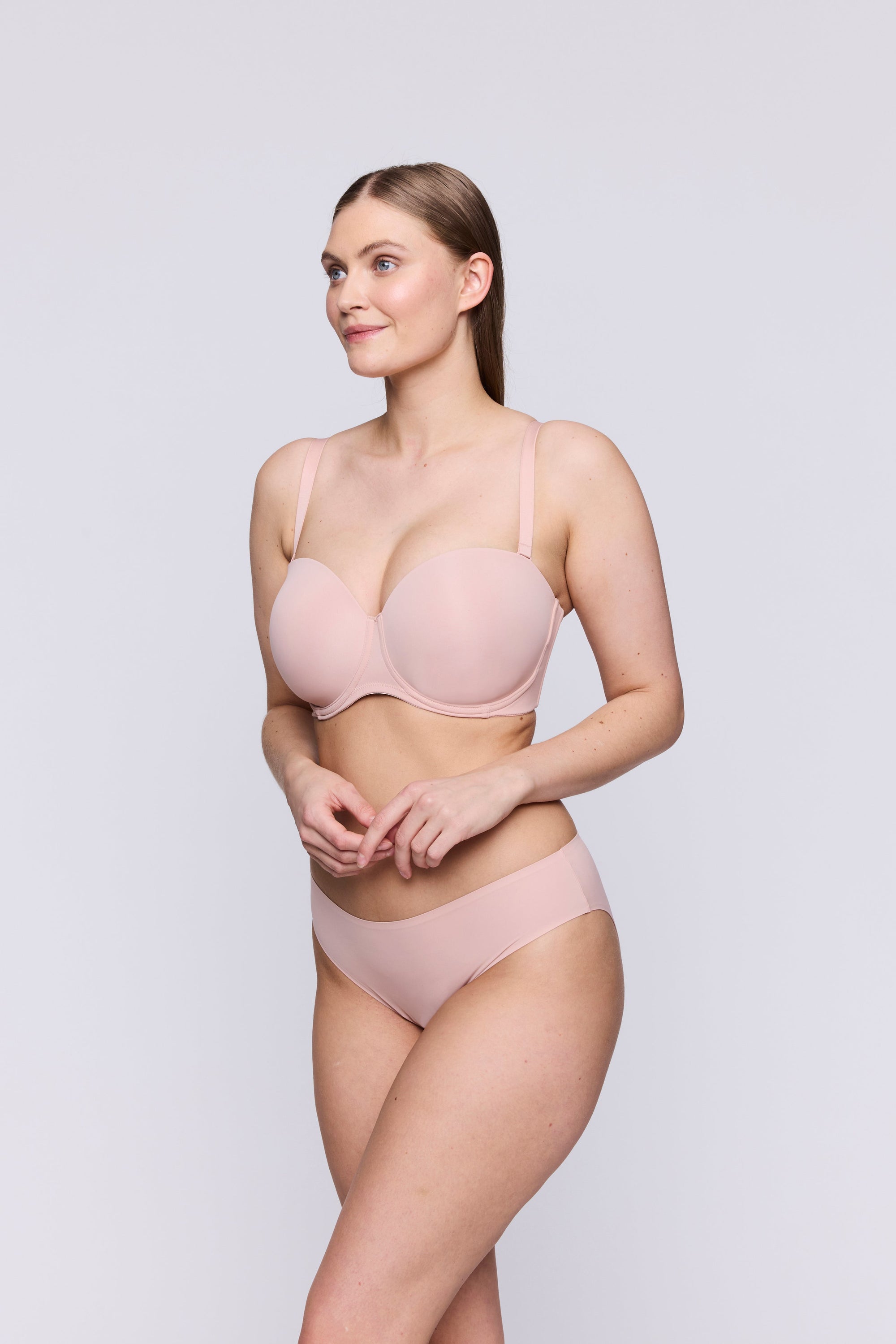 PrimaDonna Figuras Padded Bra Strapless - Powder Rose