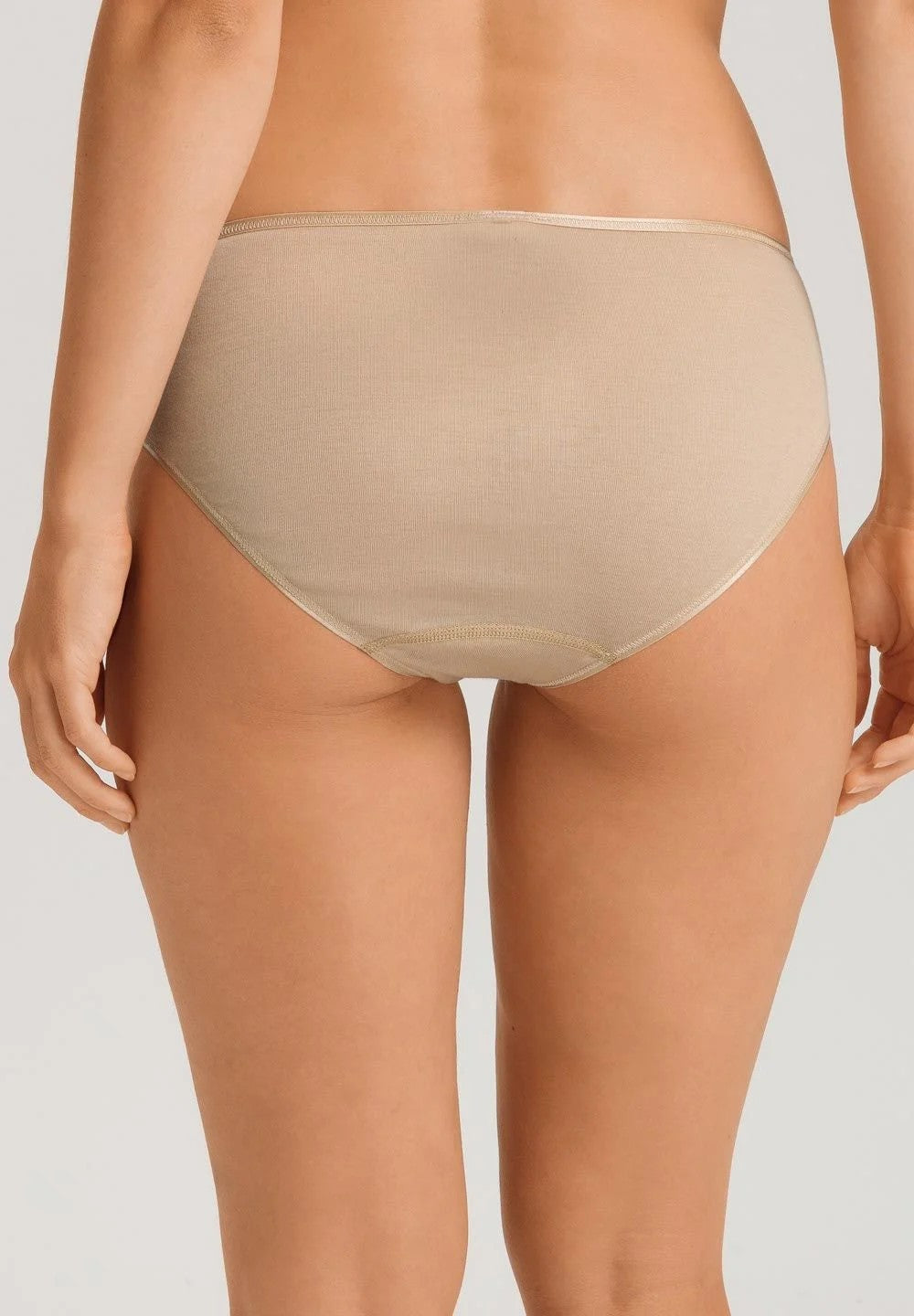 Midi Briefs Cotton Seamless - Beige - 3