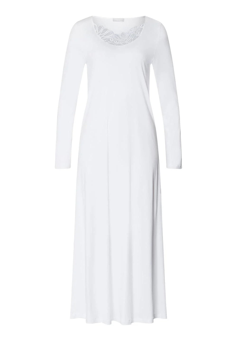 Belina NW Long Sleeve Nightdress 130 cm - White - 4