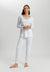 Belina NW L/SLV Pajama - White - 1