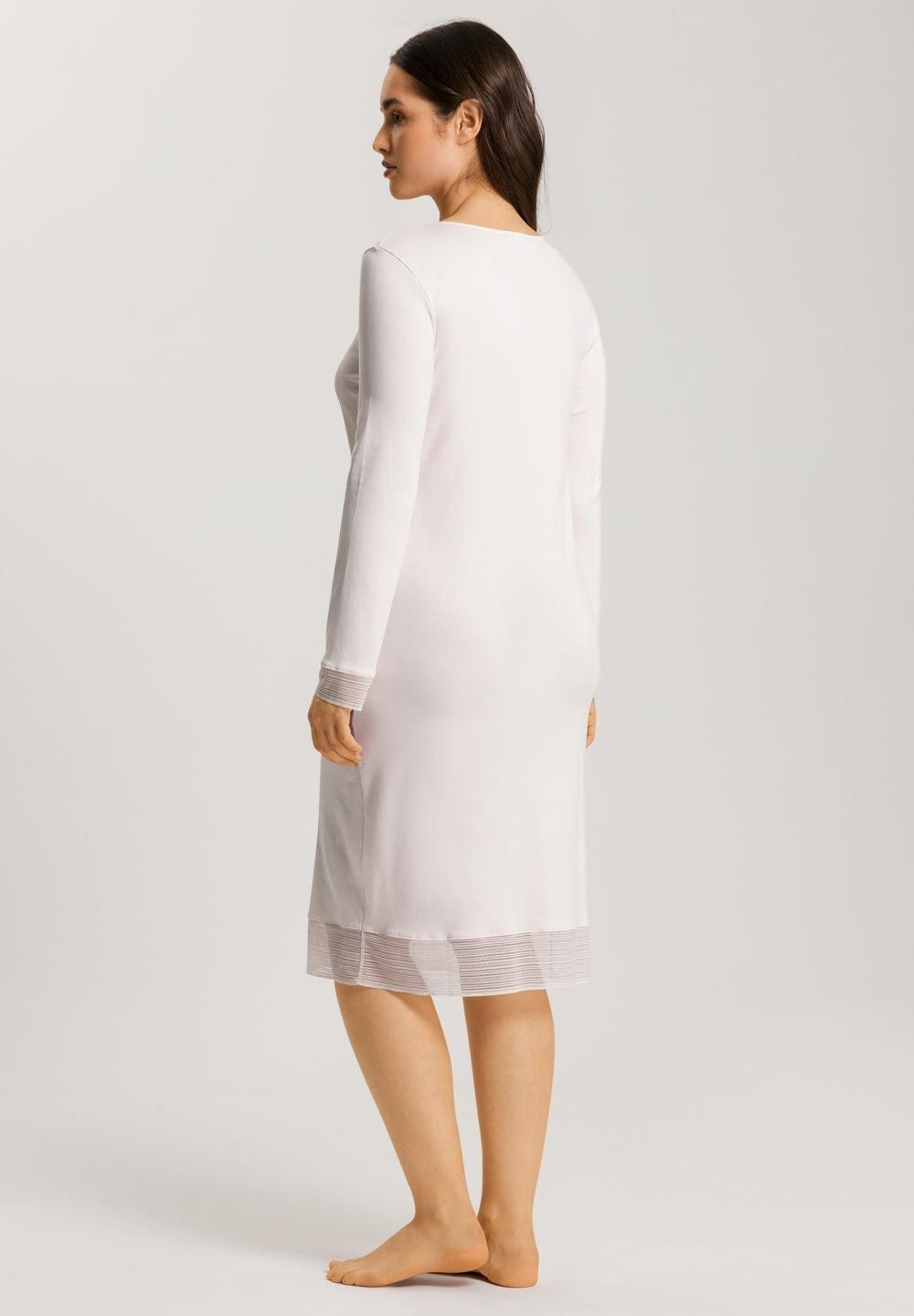 Sophie Long Sleeve Nightdress 110 cm - Light Pink - 2