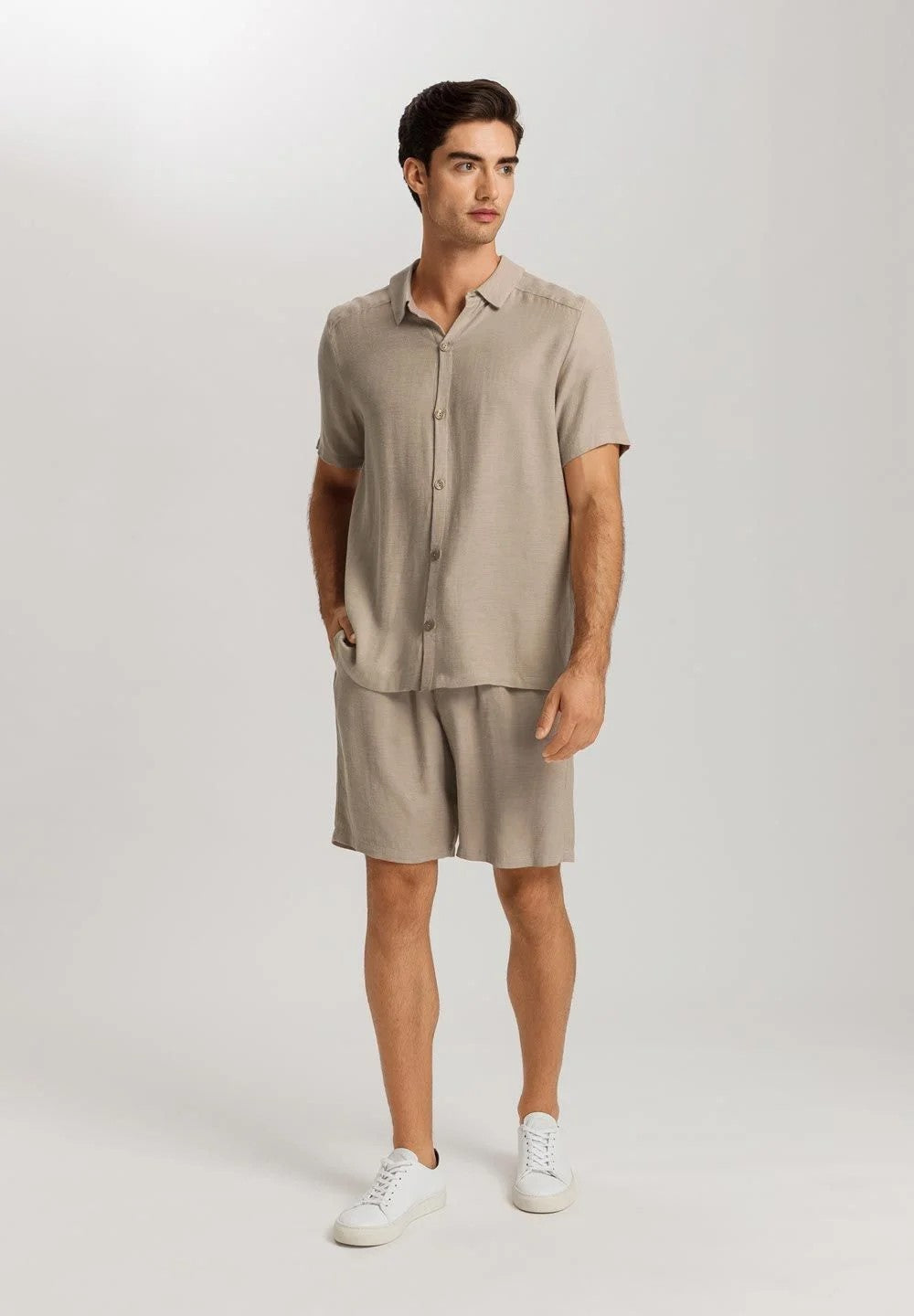 Urban Casuals Pyjama - Beige - 1
