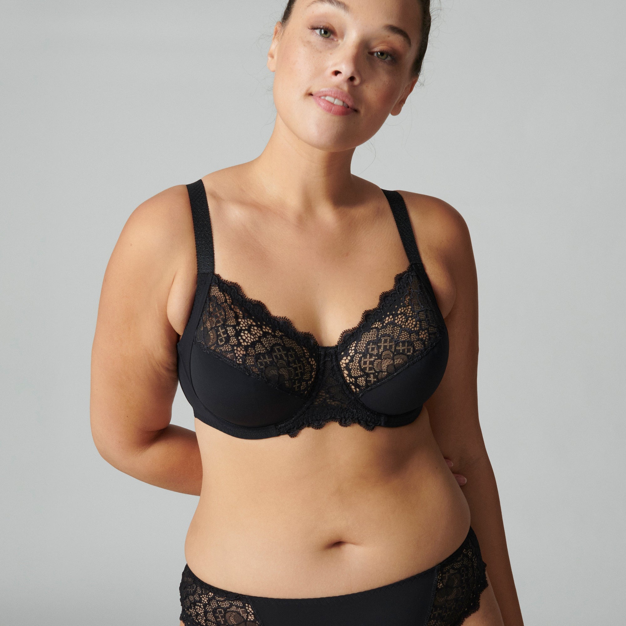 Caresse Full Cup Support bra - Black - Image 1