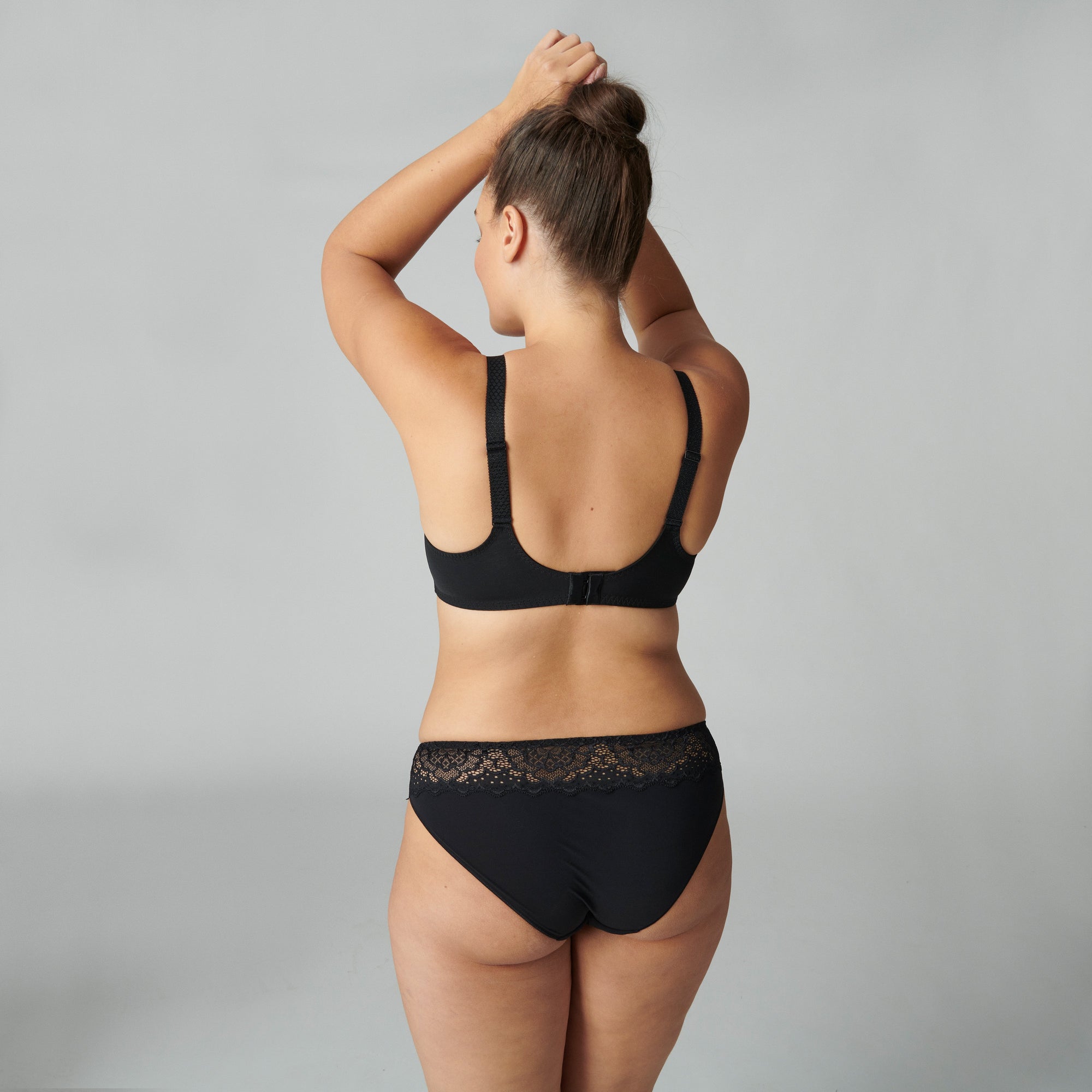 Caresse Full Cup Support bra - Black - Image 4