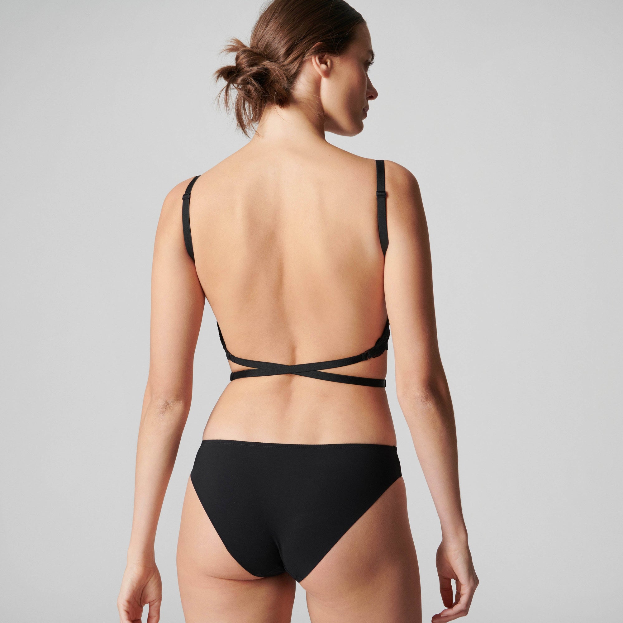Karma Backless Multi-position Bra - Black - Image 4