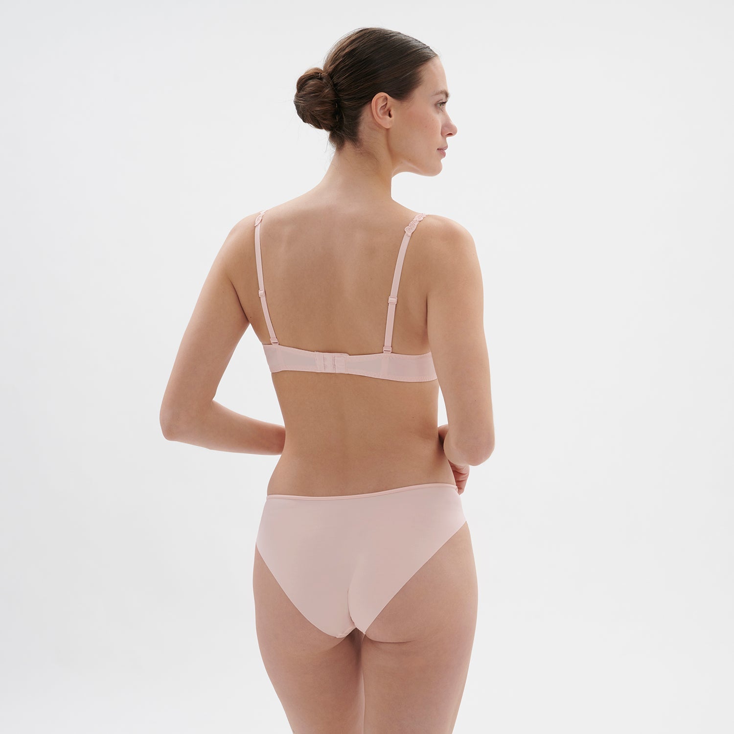 Saga Half Cup Bra - Nude - Image 8