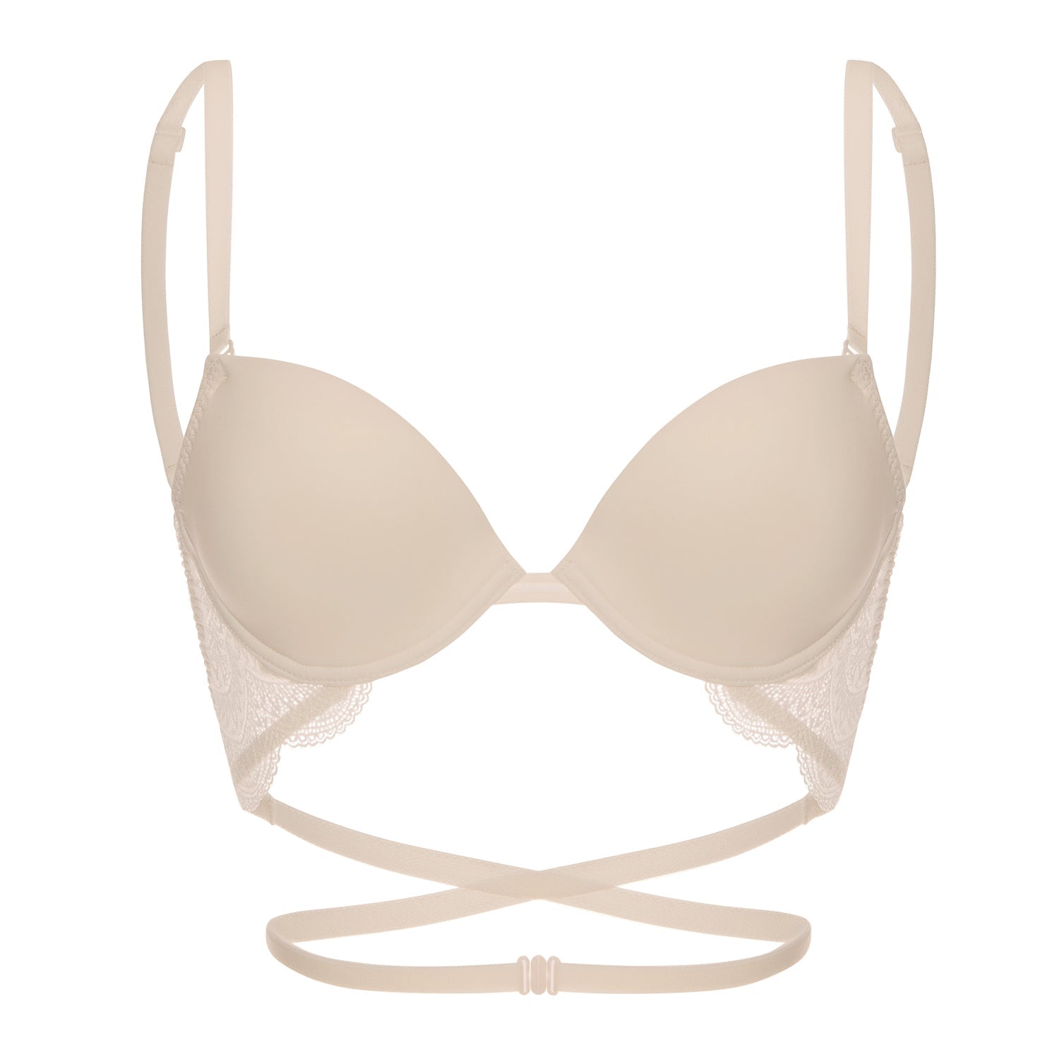 Karma Backless Multi-position Bra - Skin Rose - Image 6