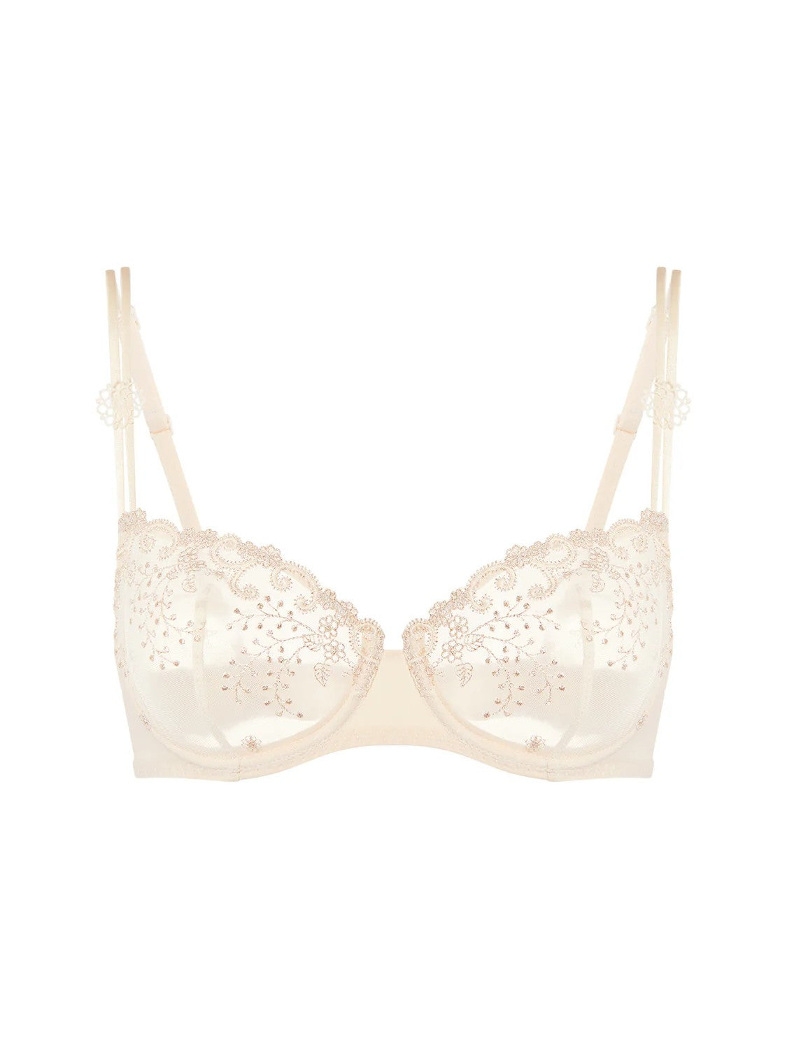 Delice half cup bra - Topaz Beige - 7