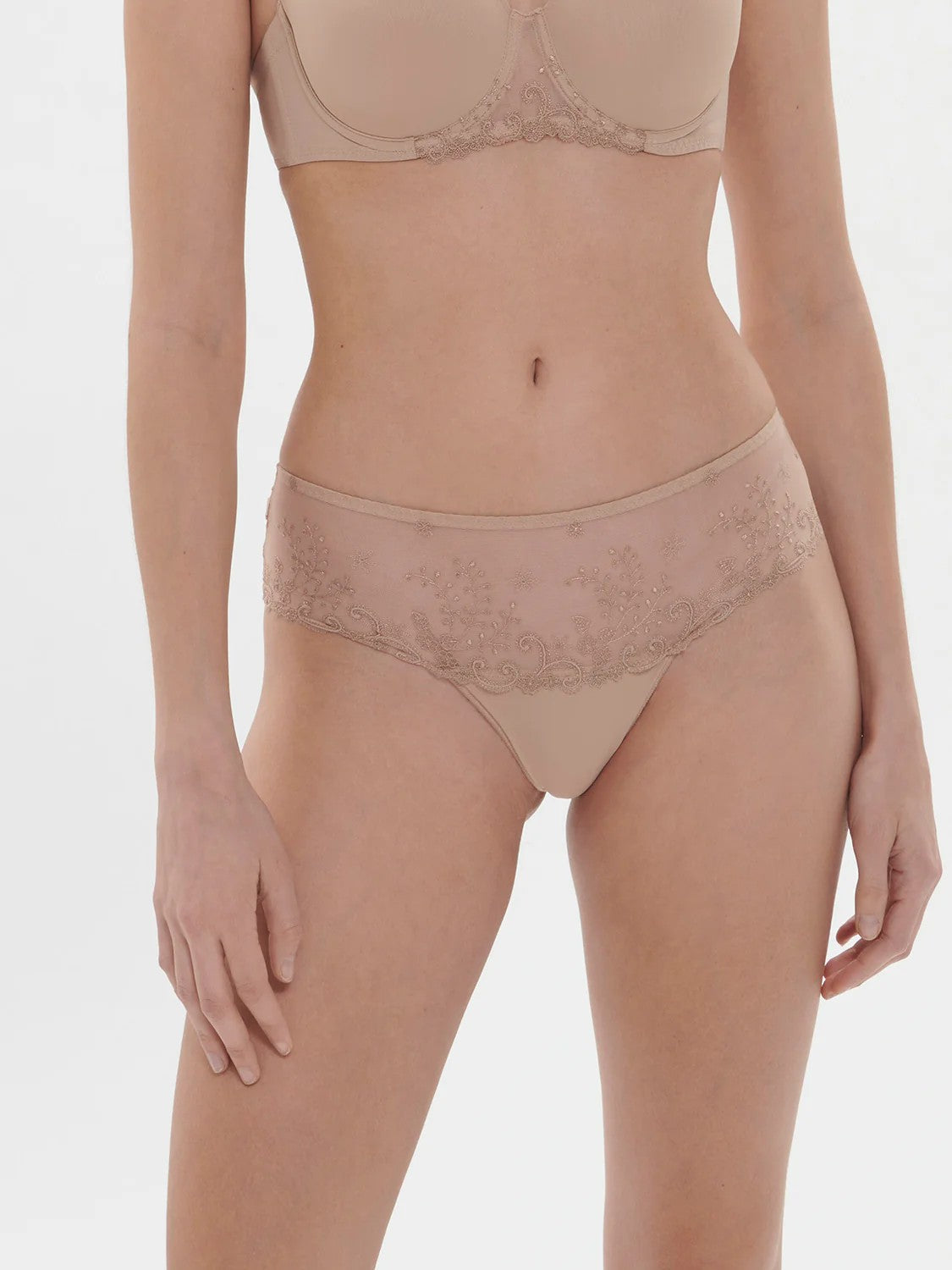 Delice Boyshort - Beige - 1