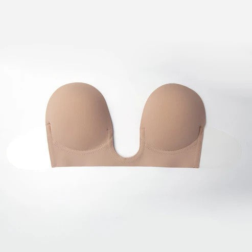 U Plunge Backless Strapless Bra - 1