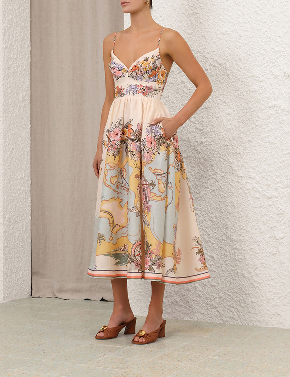 Tallow Tucked Bodice Dress - 2