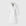 Chalk hooded bathrobe in chevron motif - White - 1