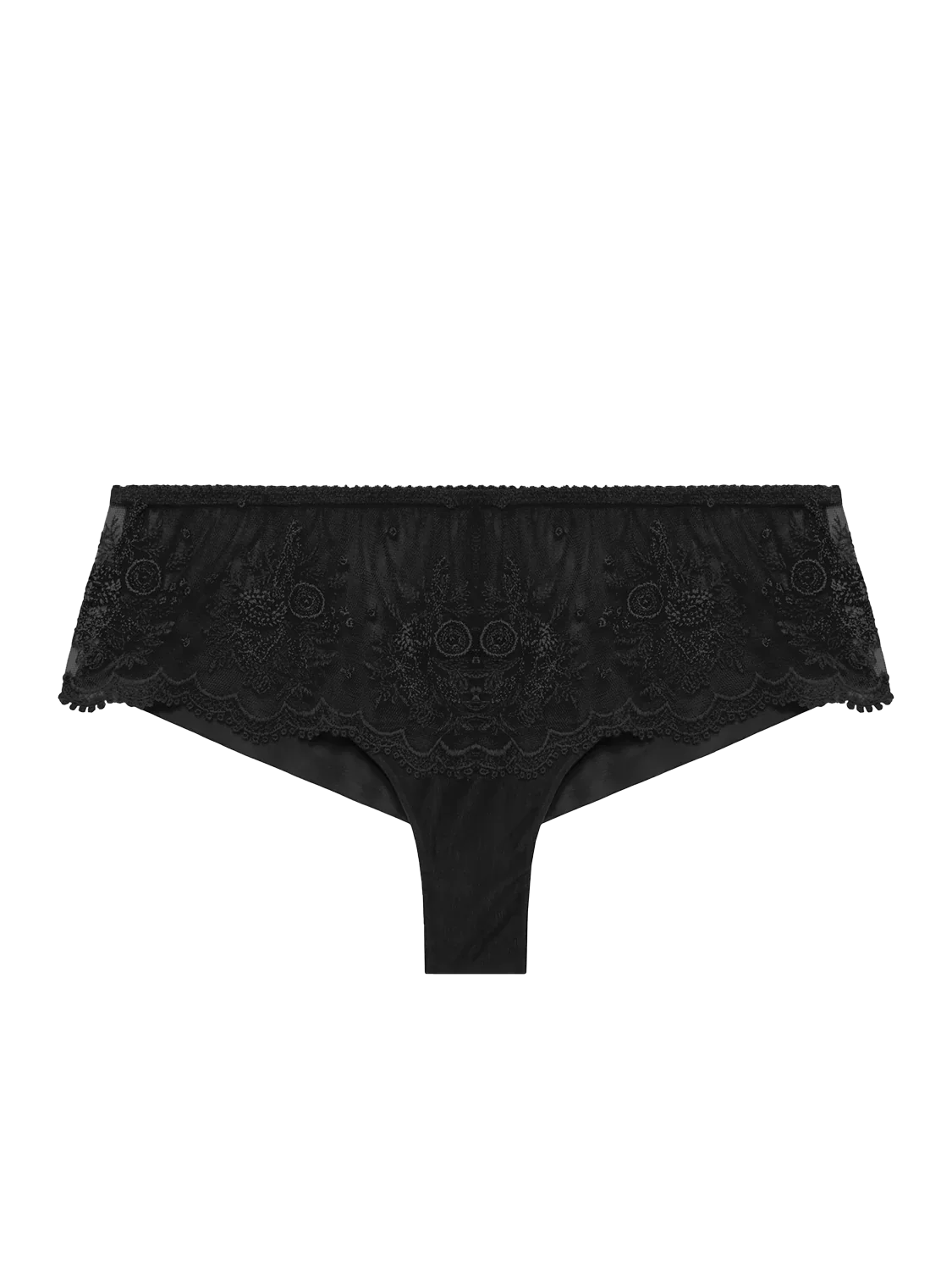 Intrigue Boyshort - Black - 3