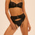 Symphonie Suspender Belt - Black - 1