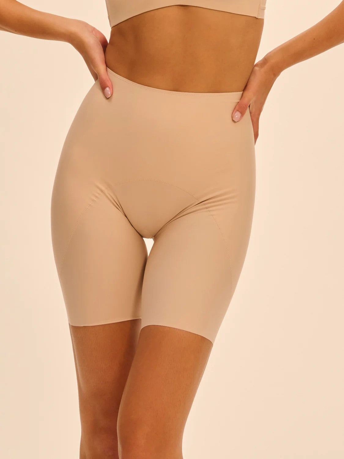 Story Shaper Shorts - Beige - 1