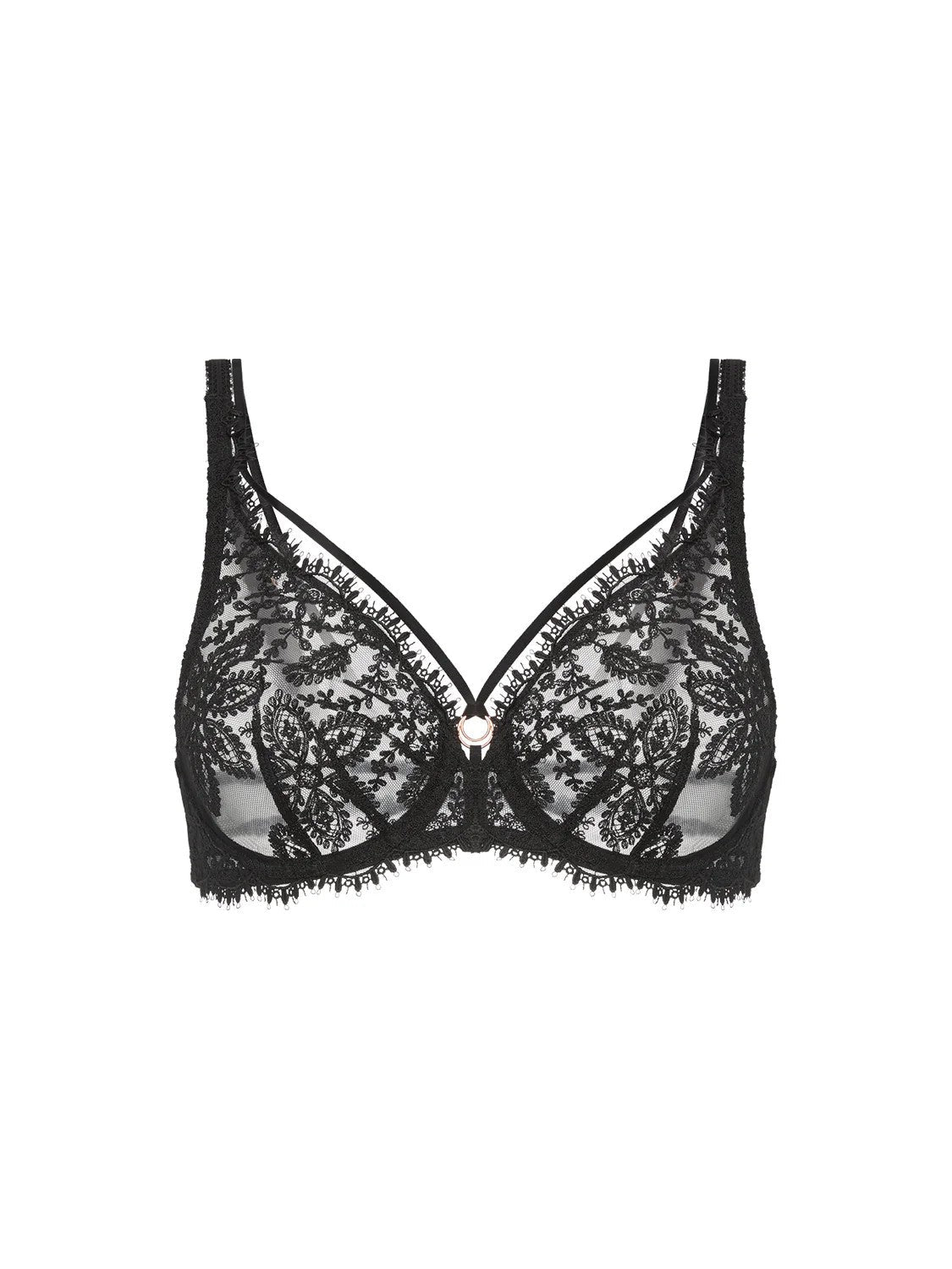 Precieuse underwired bra - Black - 7
