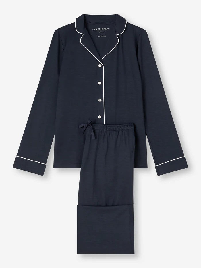 Lara Micro Modal Stretch Navy - Women&#39;s Pyjamas - 