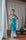 Marjolaine Artemis Long Nightgown - Turquoise - 1