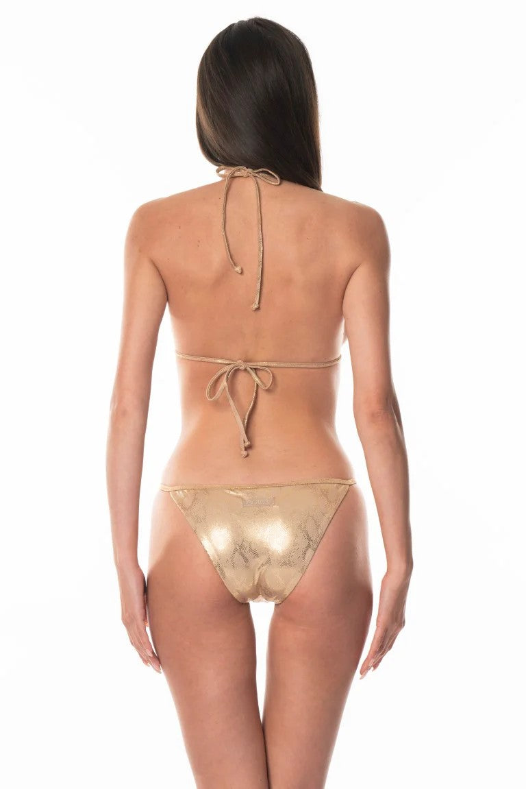 Bikini Triangle Rings Gold Diamond - Diamond - 2
