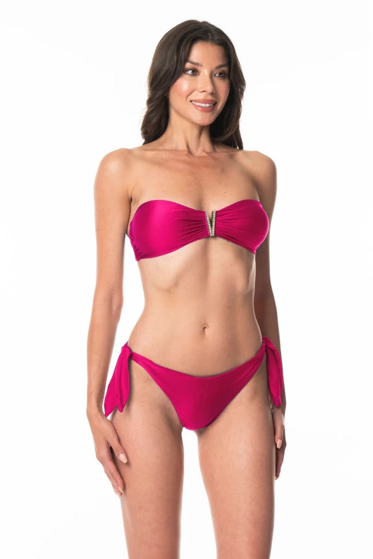 Swarovski Jewel Band Bikini - Fuchsia - 1