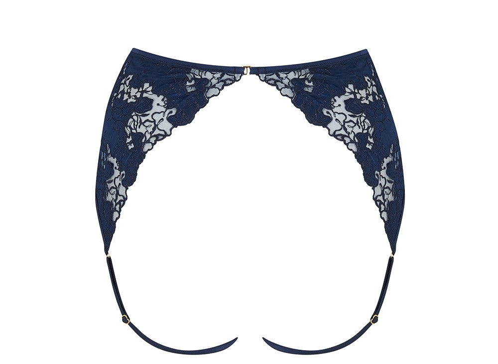 Coco de Mer Arella High Waisted Open Knicker - 2