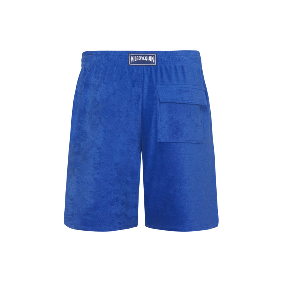 Terry Bermuda Shorts Solid - Blue - 5