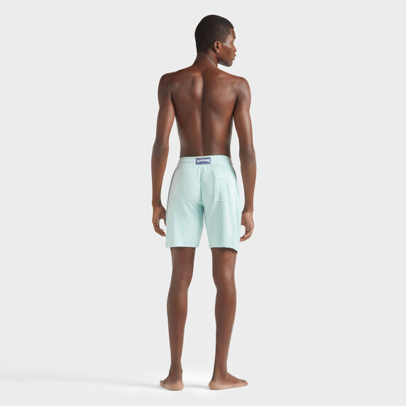 Terry Bermuda Shorts Solid - Light Blue - 2