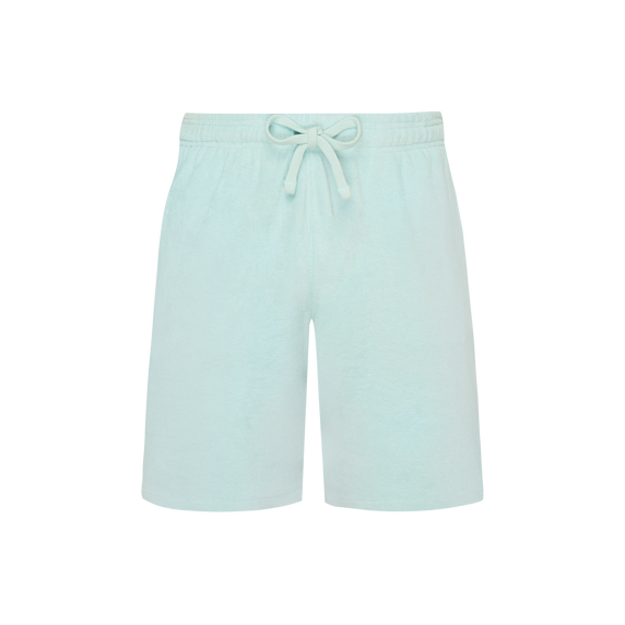 Terry Bermuda Shorts Solid - Light Blue - 4
