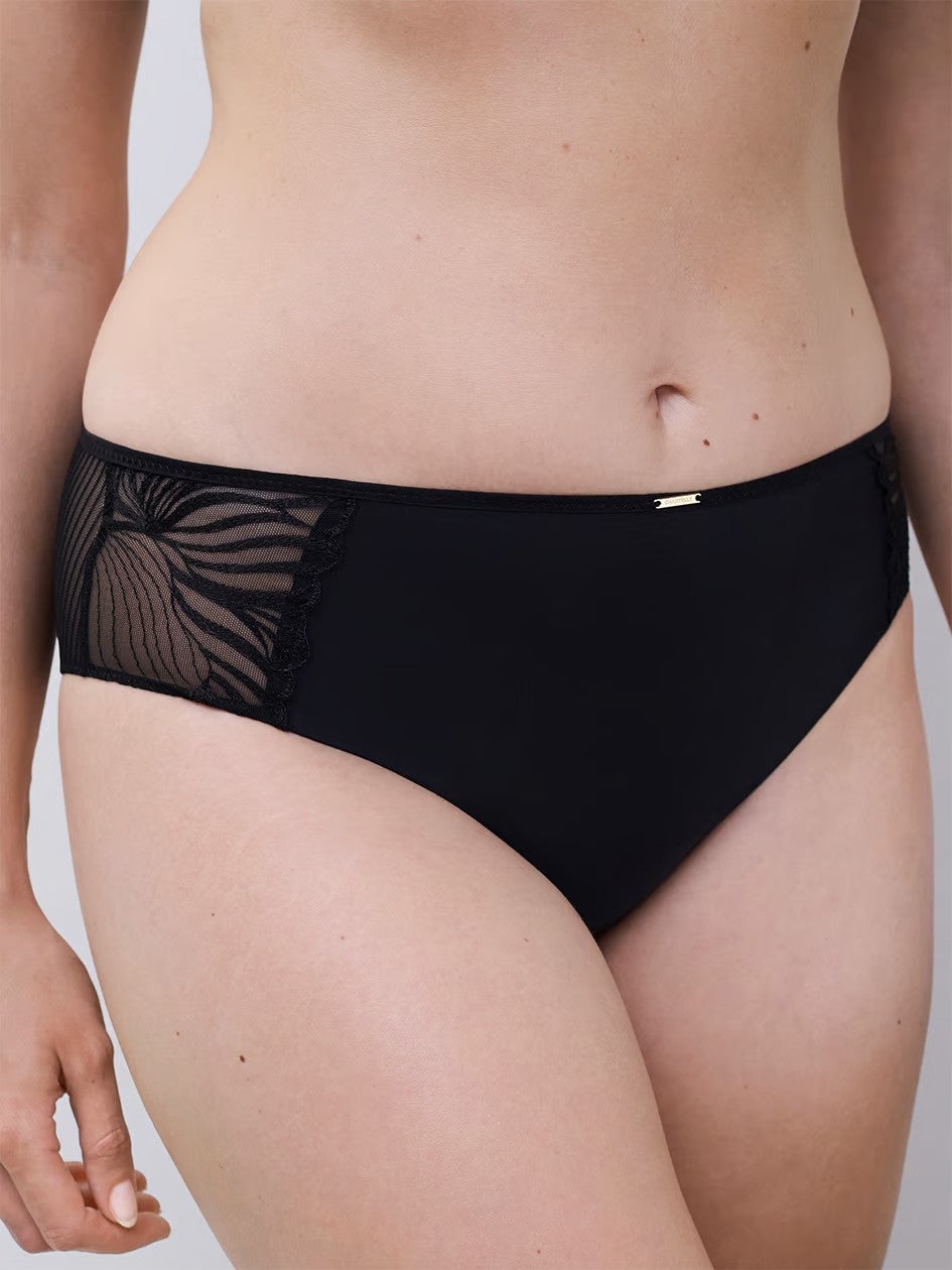 Legend Mid Rise Bikini - Black - Black - 2