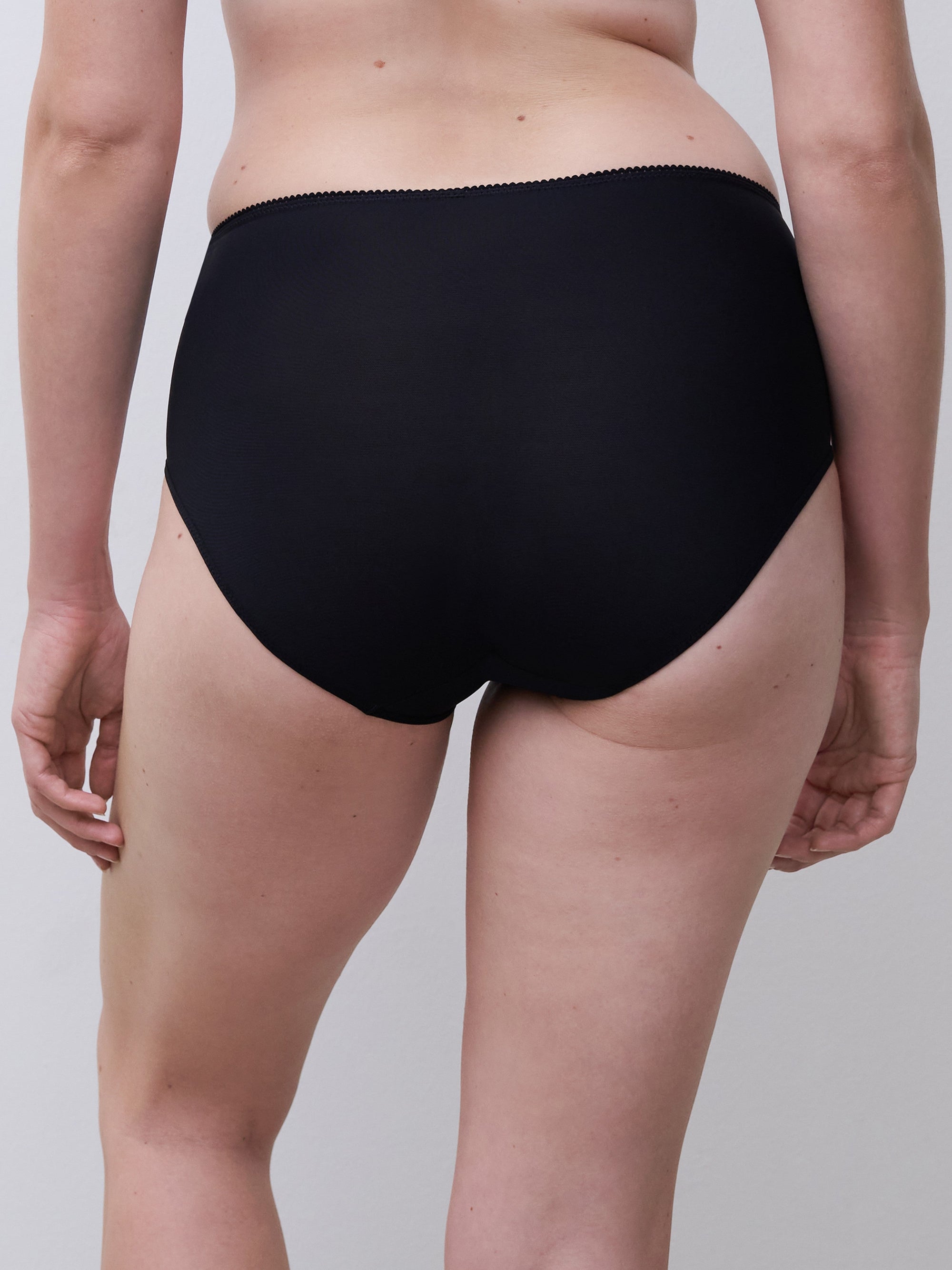 Maris High Waist Support Brief - Black - 2